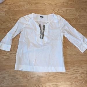 J Crew Linen Top